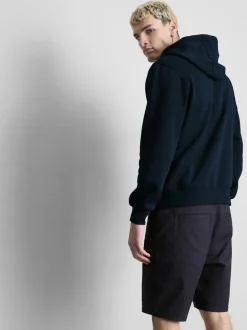 Sudadera con capucha en mezcla de algodón