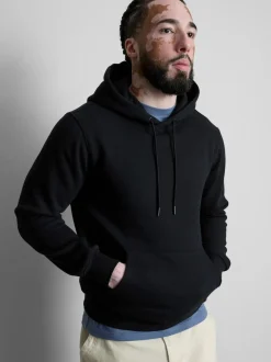 Sudadera con capucha en mezcla de algodón