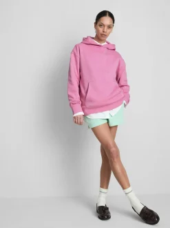 Sudadera con capucha en mezcla de algodón