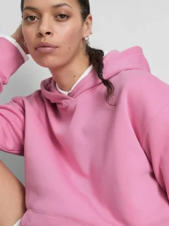 Sudadera con capucha en mezcla de algodón