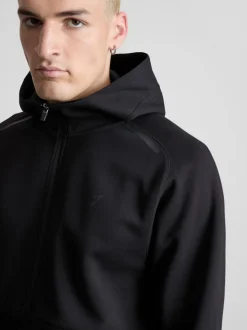 Sudadera con capucha y cremallera para el gimnasio
