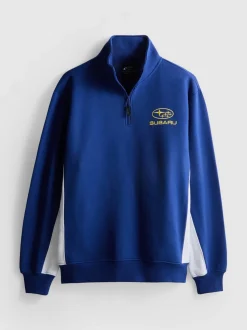 Sudadera con cremallera de 1/4 de Subaru