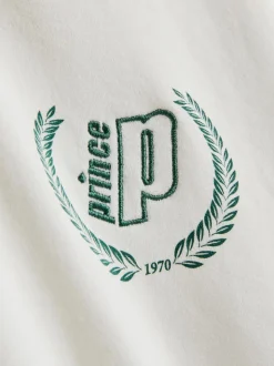 Sudadera con cuello de pico y mucho algodón Prince