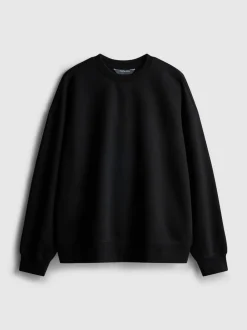 Sudadera con cuello redondo en mezcla de algodón