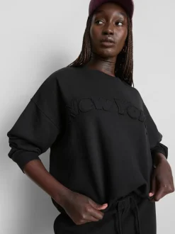 Sudadera con mucho algodón y aplicación