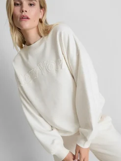 Sudadera con mucho algodón y aplicación