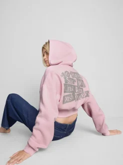 Sudadera corta con capucha «December 10»