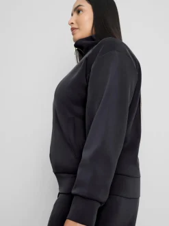 Sudadera de cuello alto en mezcla de modal By Coleen