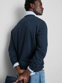 Sudadera de cuello redondo