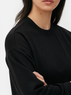Sudadera de cuello redondo