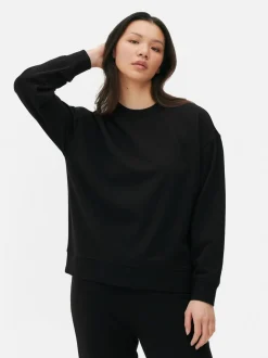 Sudadera de cuello redondo