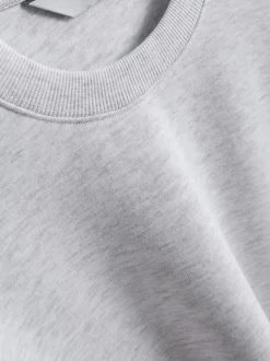 Sudadera de cuello redondo clásica