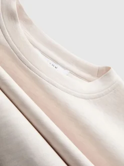 Sudadera de cuello redondo en mezcla de modal