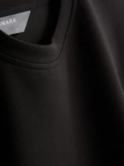 Sudadera de cuello redondo en mezcla de modal