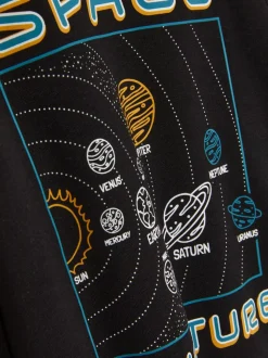 Sudadera de manga larga estampada