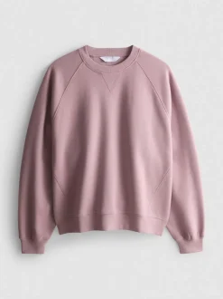 Sudadera de manga raglán con alto porcentaje de algodón