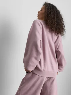 Sudadera de manga raglán con alto porcentaje de algodón