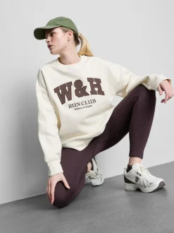 Sudadera deportiva de corte oversize «Run Club»