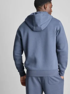 Sudadera extragrande con capucha y cremallera