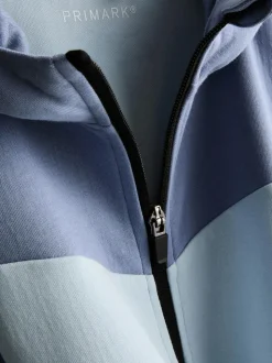 Sudadera reforzada con capucha y cremallera
