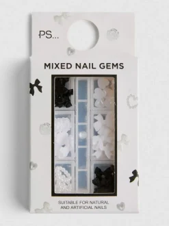 Surtido de gemas para las uñas de PS...