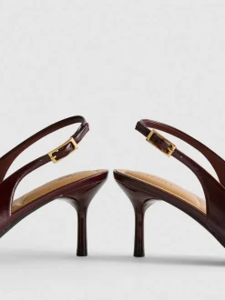 Tacones destalonados de piel sintética By Coleen