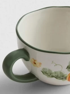 Taza con estampado de calabazas