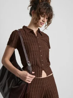 The Primark Scene | Camisa texturizada ajustada