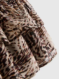 The Primark Scene | Falda de leopardo con volantes