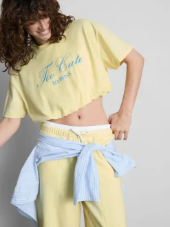 The Primark Scene | Top con bajo abullonado