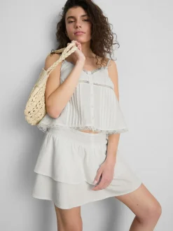 The Primark Scene | Top con pespuntes y encaje
