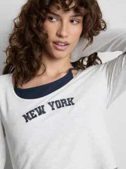The Primark Scene | Top de doble capa con eslogan