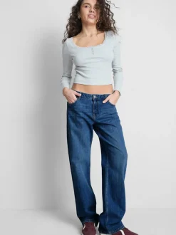 The Primark Scene | Vaqueros rectos de talle bajo