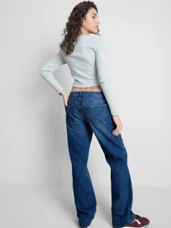 The Primark Scene | Vaqueros rectos de talle bajo