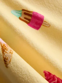 Toalla de playa estampada