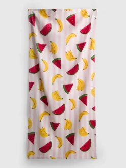 Toalla de playa estampada