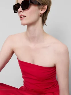 Top bandeau con alto porcentaje de algodón