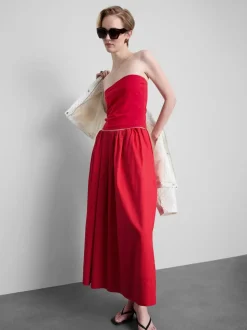Top bandeau con alto porcentaje de algodón
