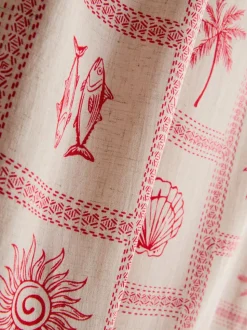 Top de pijama con azulejos de estilo náutico