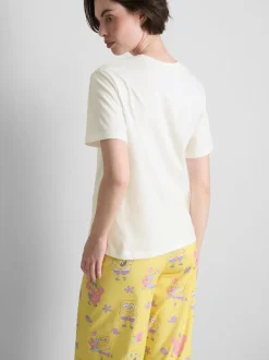 Top de pijama gráfico «OOTD» de Bob Esponja