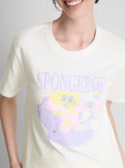Top de pijama gráfico «OOTD» de Bob Esponja