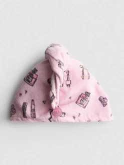 Turbante de algodón estampado