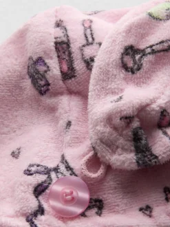 Turbante de algodón estampado