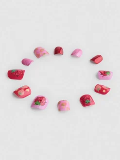 Uñas postizas a presión con frutas de PS… Mini