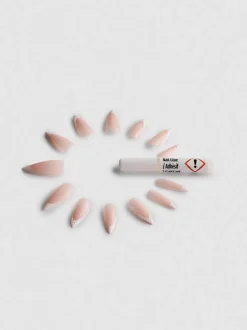 Uñas postizas puntiagudas efecto gel de PS… Pro