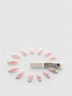 Uñas postizas puntiagudas efecto gel de PS… Pro