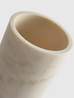 Vaso con efecto marmolado