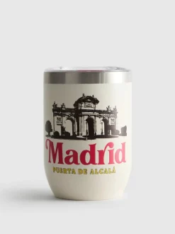 Vaso de café reutilizable de Madrid