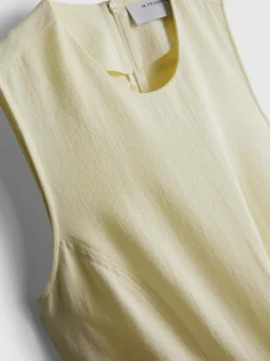 Vestido midi con péplum a capas de The Edit