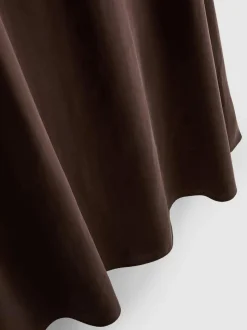 Vestido midi recto